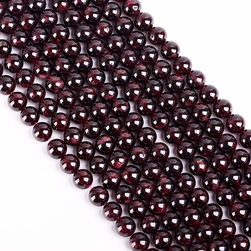 Chuỗi Hạt Đá Tự Nhiên AA Grade Garnet Dùng Làm Trang Sức DIY
