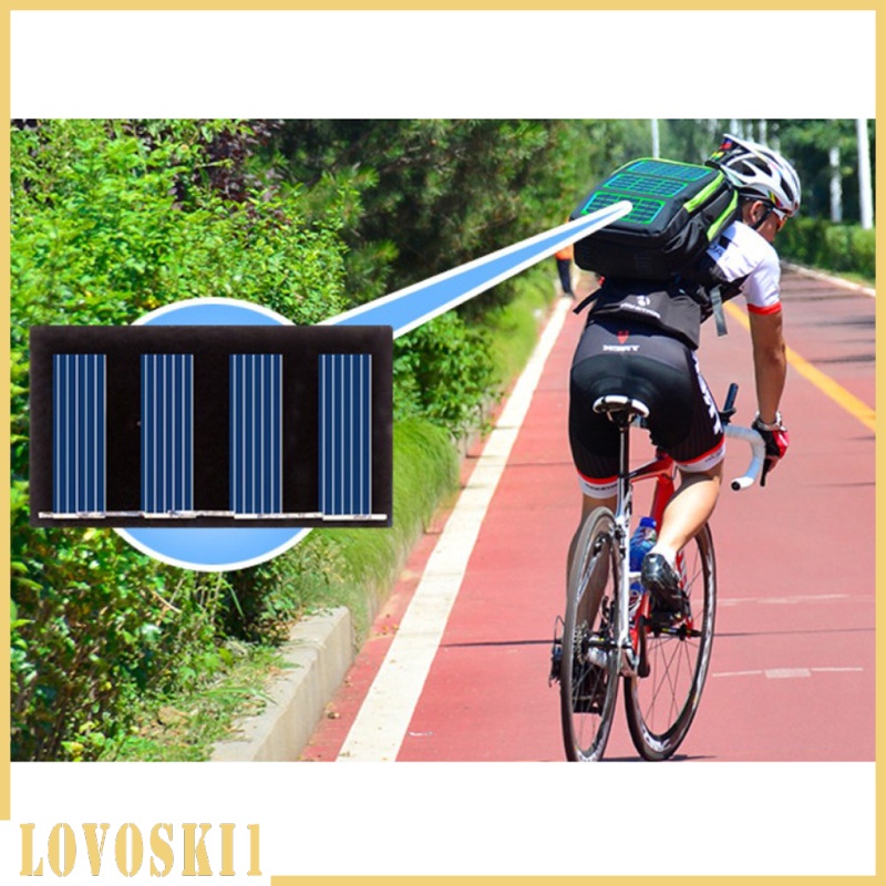 [LOVOSKI1]5Pcs Mini Solar Panel Polycrystalline Silicon DIY Battery Charger 30x25mm 1V
