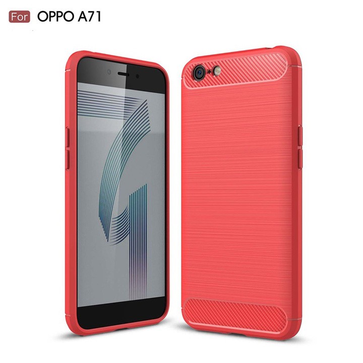 [Giá rẻ nhất ] Ốp lưng OPPO A71 chống sốc vân Carbon Rugger Armor