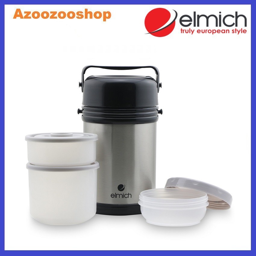 Hộp cơm/Bình đựng thức ăn giữ nhiệt Elmich 1500ml EL-3144