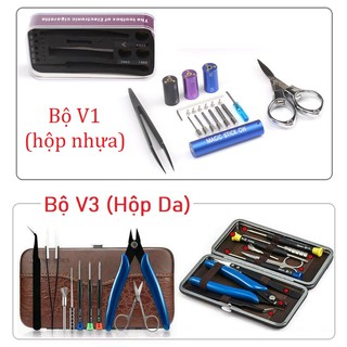 ⚡️GIÁ GỐC⚡️ Bộ Dụng Cụ Build coil _ Quấn Tạo hình Coil _ Sứ chịu nhiệt (Mẫu V1 / V3)