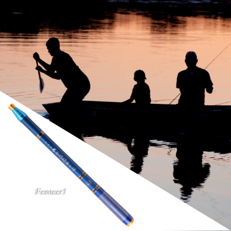 [Fenteer1] Cần Câu Cá Nước Mặn Du Lịch Ngoài Trời Nhỏ Gọn 3.6m / 4.5m / 5.4m / 6.3m