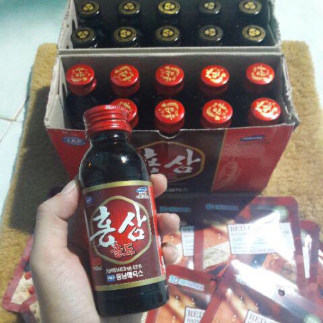 Combo 5 hộp nc sâm hoặc đông trùng