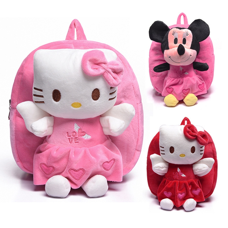 Balo Đi Học Hình Hello Kitty Dễ Thương Cho Bé