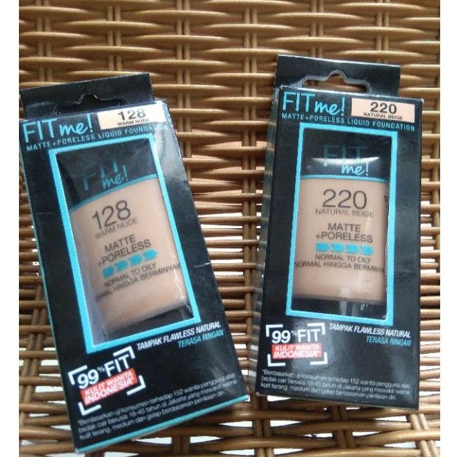 (Hàng Mới Về) Kem Nền Dạng Lỏng Fit Me Maybelline 18ml