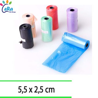 Bộ 10 Cuộn Nilon Dọn Phân Chó Mèo Tiện Dụng ( MÀU XANH DƯƠNG)