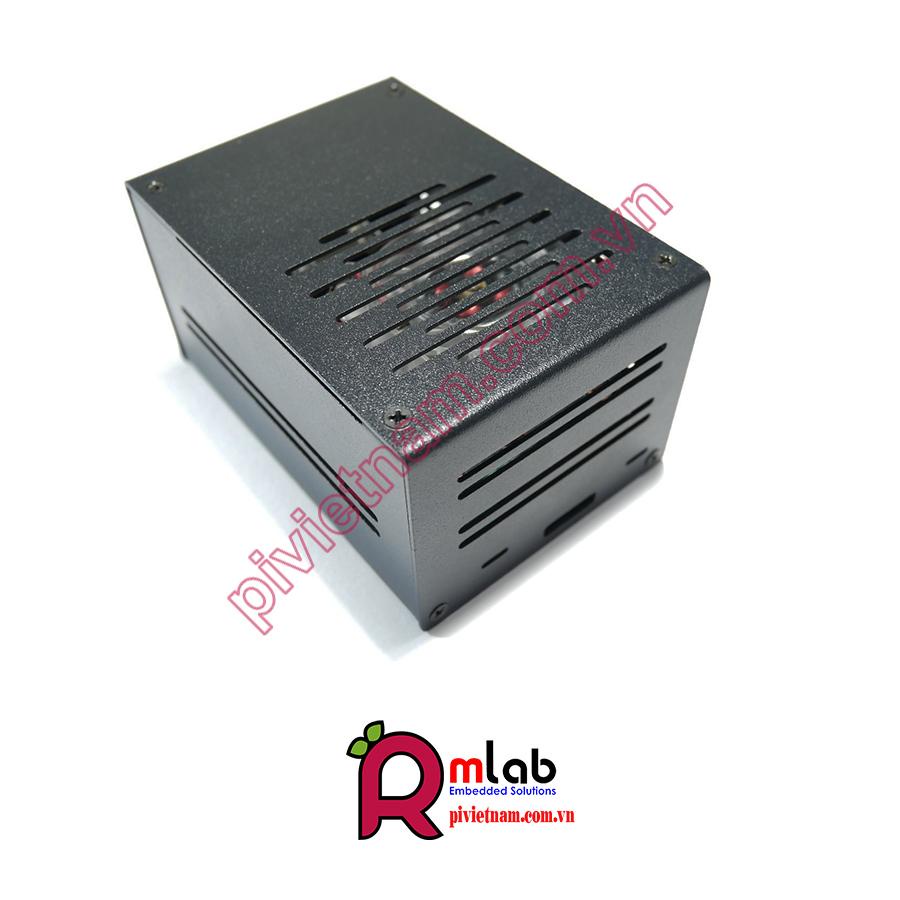 Vỏ hộp Metal kèm Tháp Tản Nhiệt (Low-Profile ICE Tower) dành cho Raspberry Pi 4 Model B | WebRaoVat - webraovat.net.vn