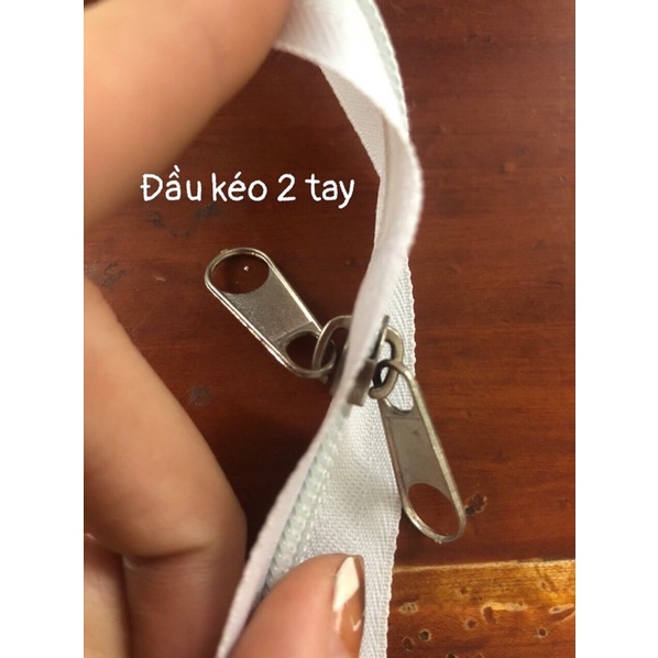 Khoá kéo thay thế may màn, chăn ga….kèm đầu khoá