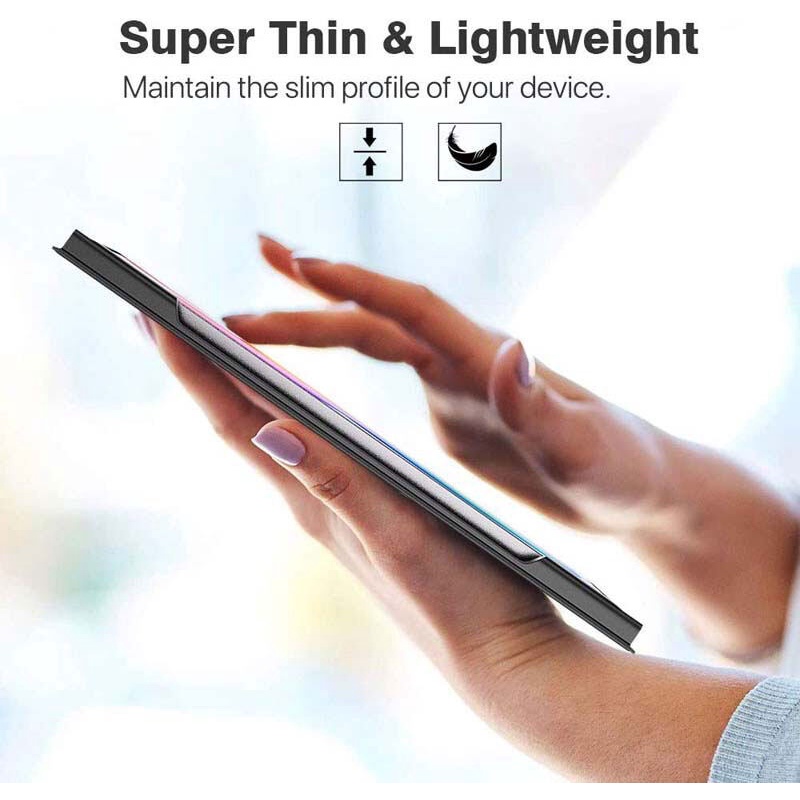 Bao Da Máy Tính Bảng Nắp Lật Nam Châm Siêu Mỏng Cho Samsung Galaxy Tab S6 Lite 10.4 inch 2022 2020  Ốp