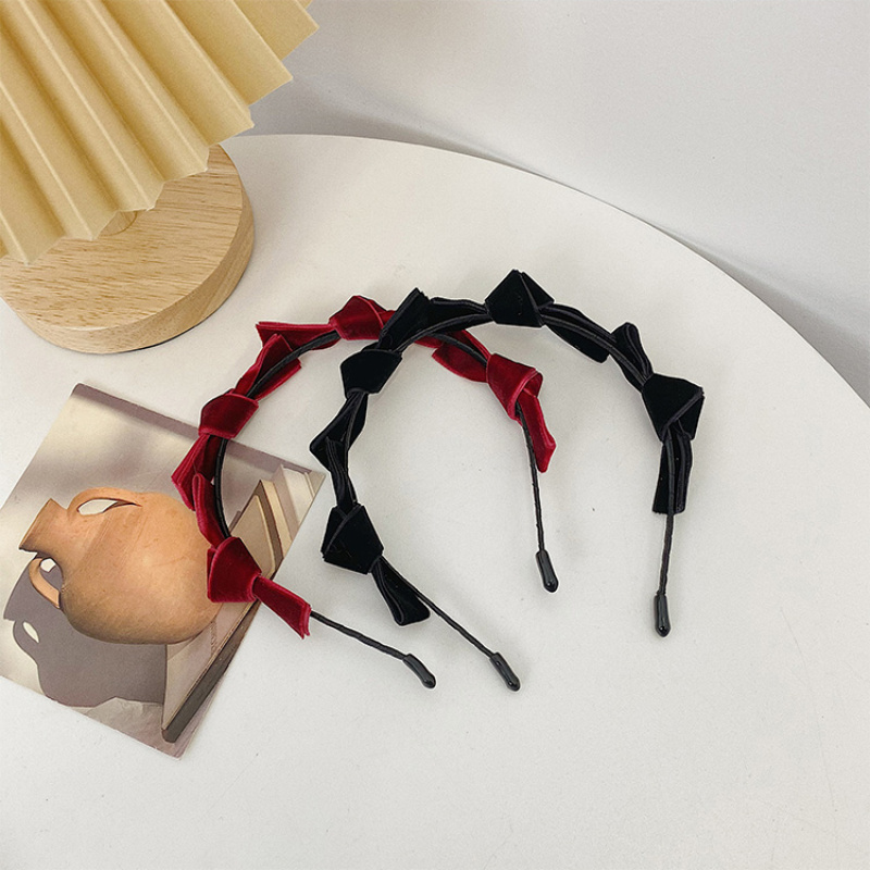 Băng đô nơ nhung dễ thương ngọt ngào