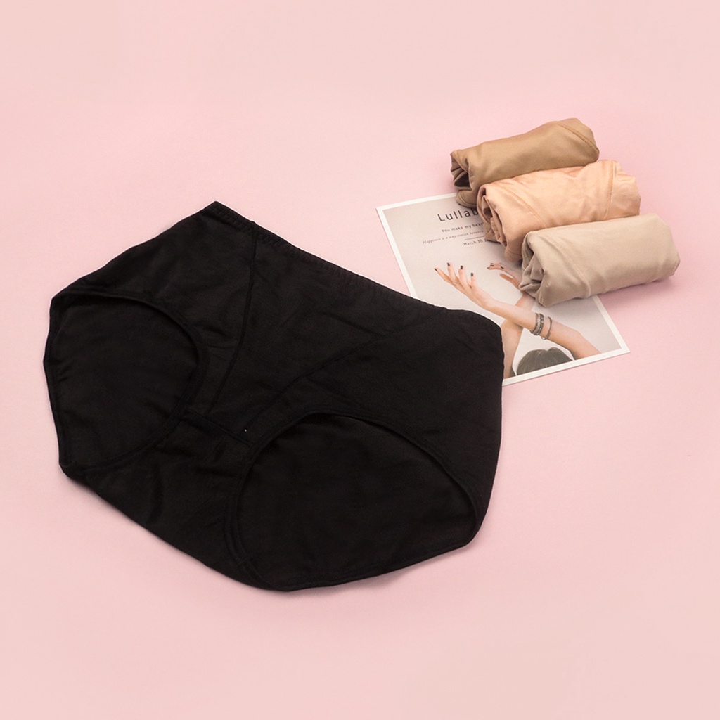 Quần Lót Nữ Cạp Cao Gen Bụng Luperi Mềm Mịn Co Giãn Không Lằn Mông Kháng Khuẩn Khử Mùi Tốt Sp108