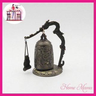 Chuông để phong thủy hình rồng bằng đồng
