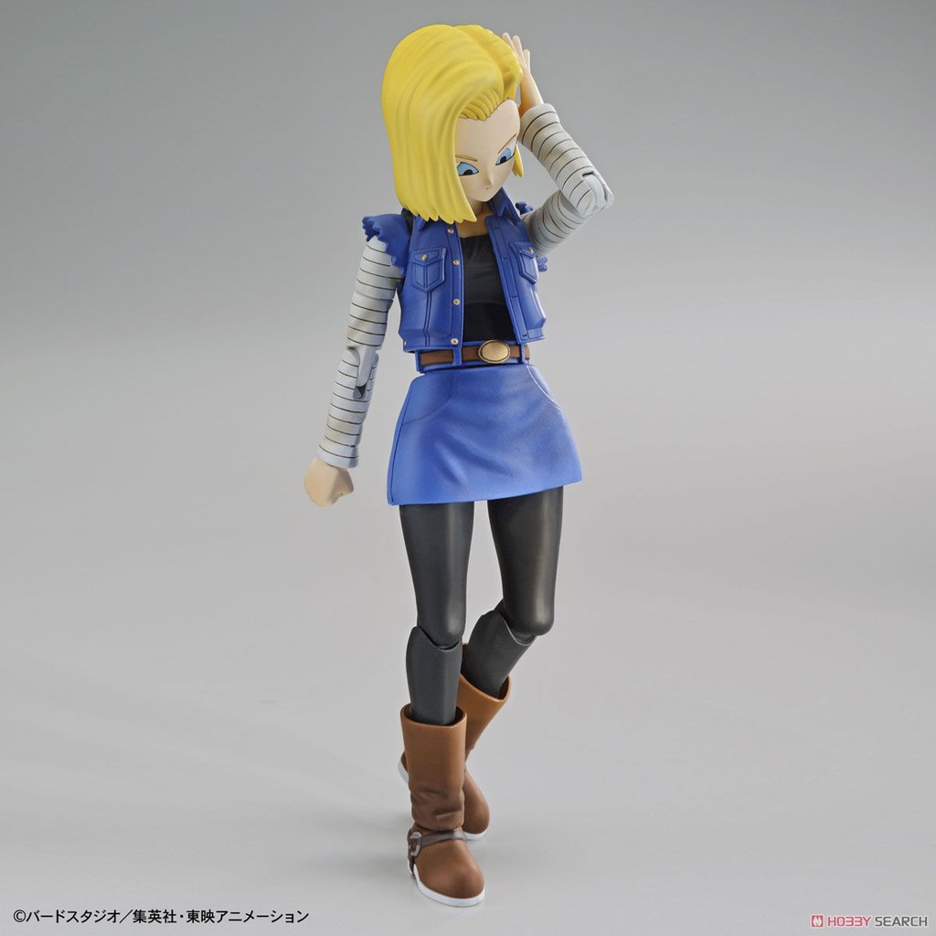 Mô Hình Lắp Ráp ANDROID 18 Dragon Ball Figure-Rise Standard Bandai Đồ Chơi Anime