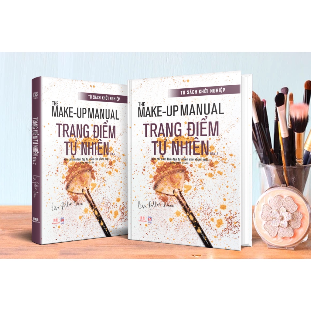 Sách The makeup manual - Trang điểm tự nhiên, học cách trang điểm từ a-z