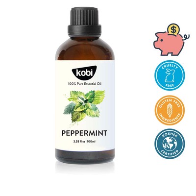 Tinh dầu Bạc Hà Kobi Peppermint 100ml thơm phòng khử mùi tạo hương mát dùng khuếch tán