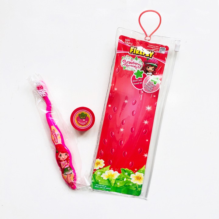 Bàn chải răng Firefly Travel Kit Strawberry Shortcake