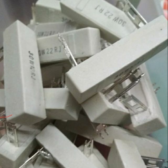 5 con trở sứ 22 ôm 30w chân to
