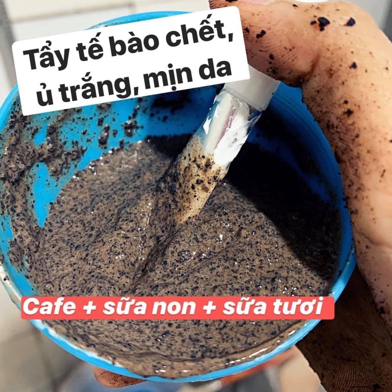 BỘT CAFE NGUYÊN CHẤT - Tẩy tế bào chết toàn thân