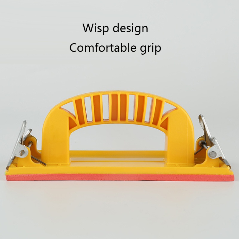 Dụng Cụ Chà Nhám Đánh Bóng Cầm Tay Siêu Nhẹ Cho Tường Khô