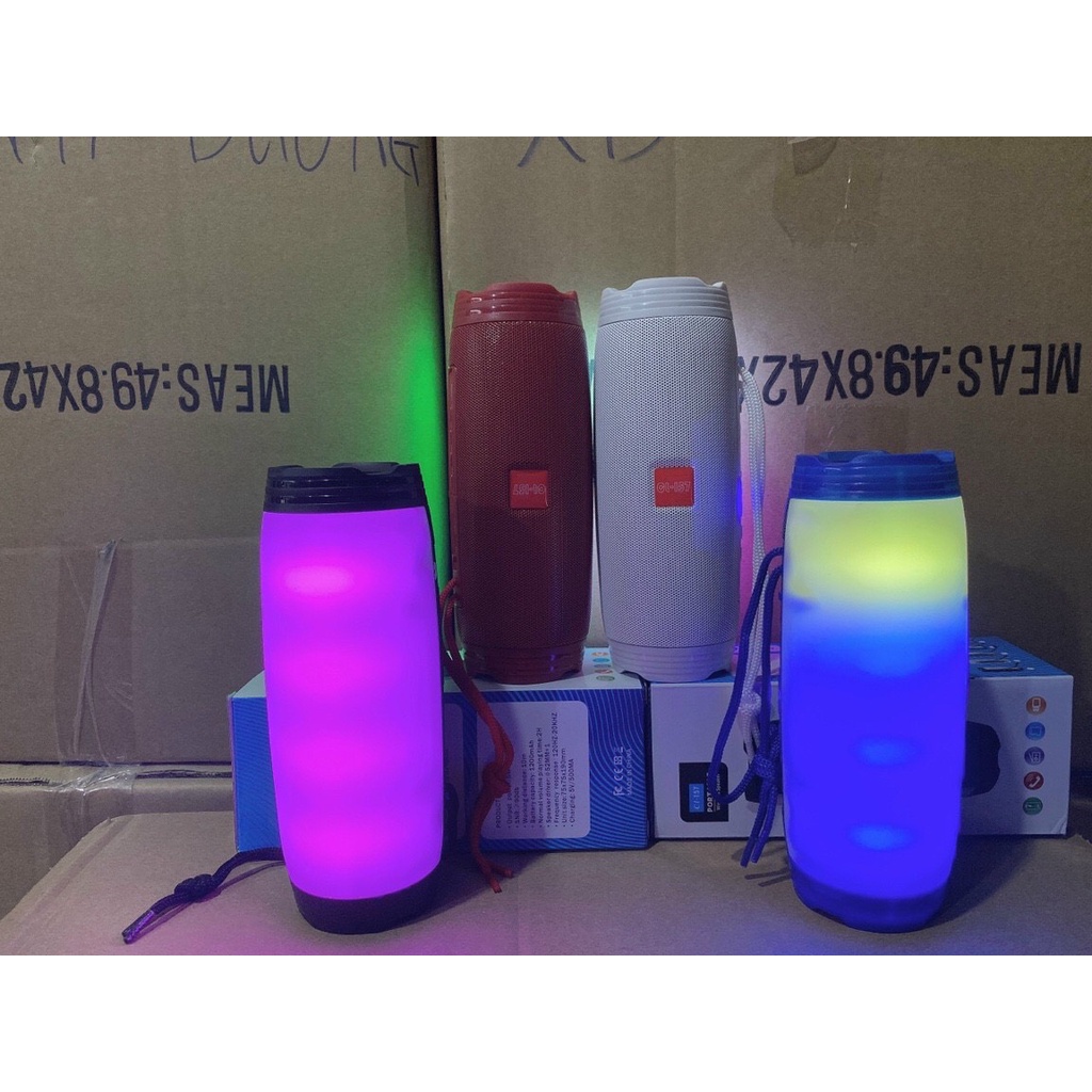 Loa bluetooth mini đèn leb giá rẻ Cl157 công suất lớn có bass âm thanh hay Bảo hành đổi mới 6 tháng