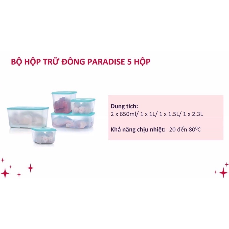 Set hộp đông Panadise