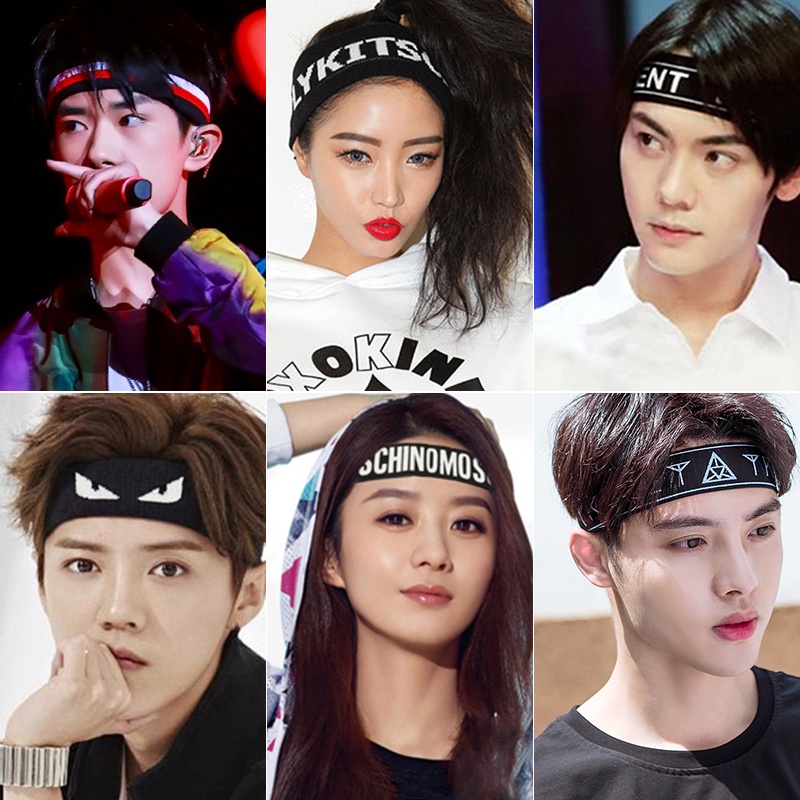 Băng Đô Thể Thao Headband Co Giãn Tập Yoga Gym Hiphop Cho Nam Và Nữ Chặn Mồ Hôi / hotgirl99
