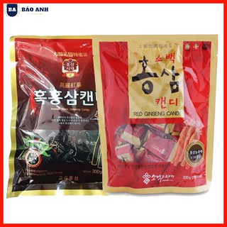 Kẹo hắc sâm Vitamin 300g Tặng Kẹo Hồng Sâm Sobaek 200g [ MUA 1 ĐƯỢC 2 ] - Bách Hoá Bảo Anh