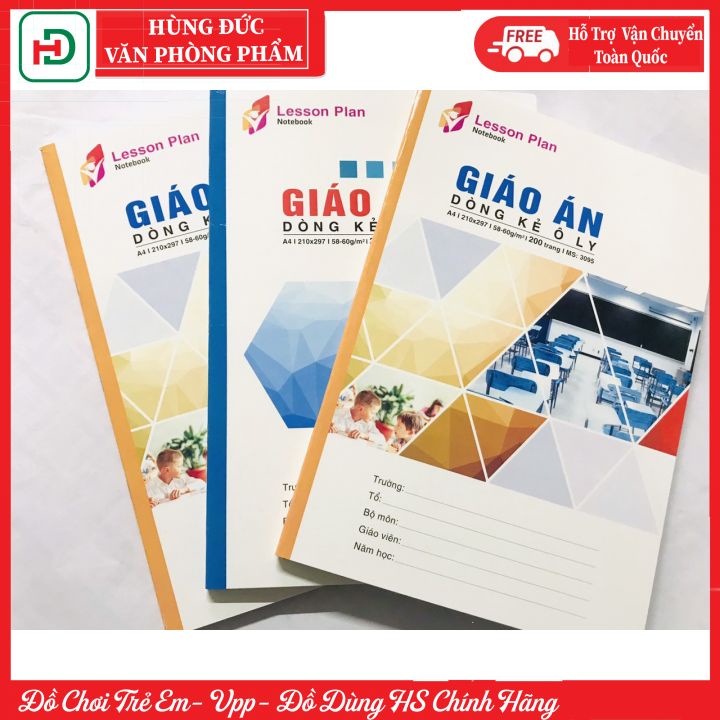 Sổ giáo án A4 200T Caro Hải Tiến 3095