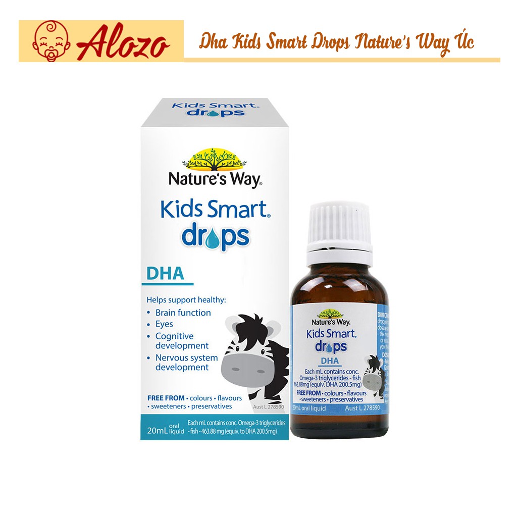 Dha Giọt Úc - Nature’ Way Kids Smart DHA Drop