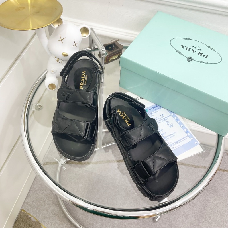 Sandal prd quai dán ngang đế bằng fullbox ( form to )