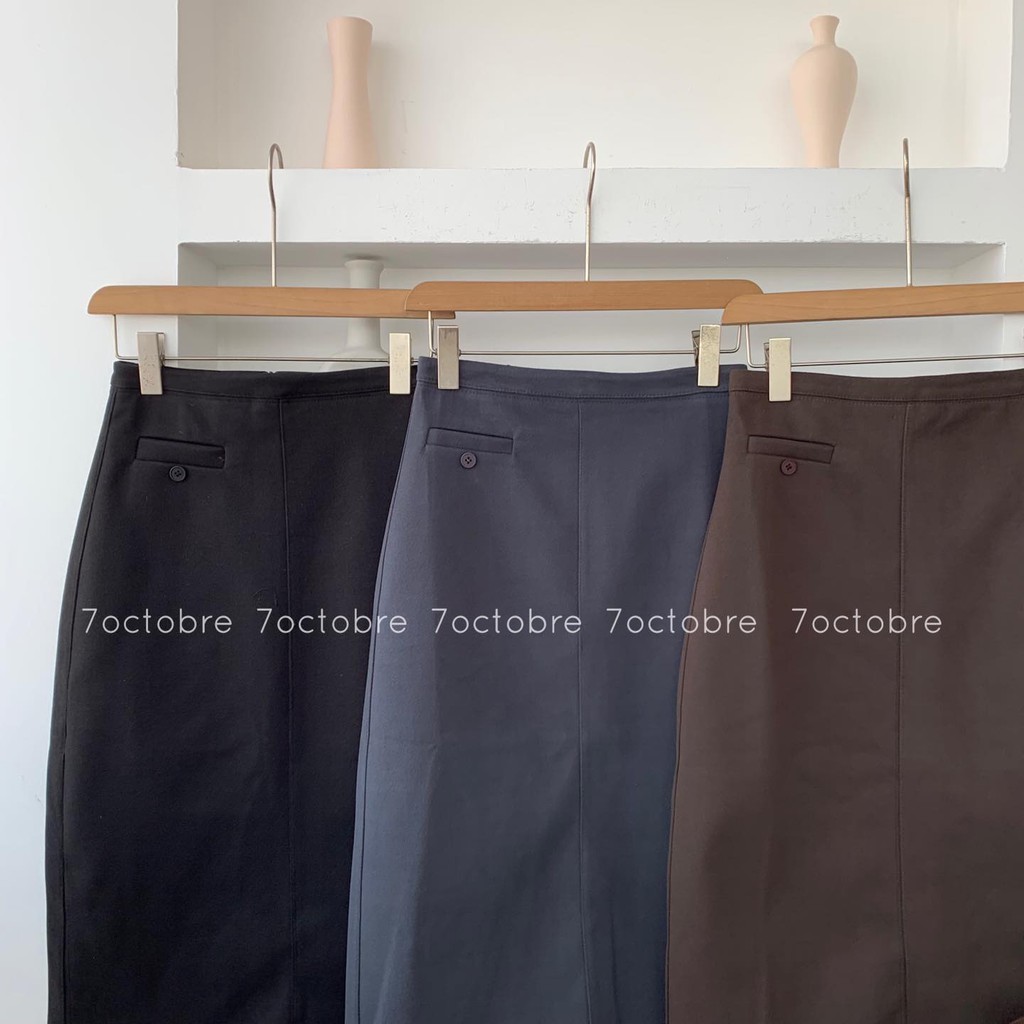 Chân váy dạ dài bút chì | BigBuy360 - bigbuy360.vn