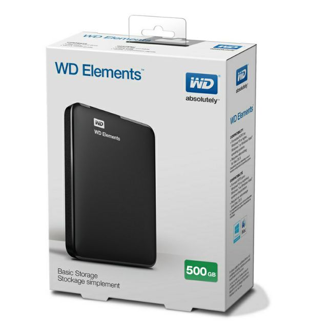 Ổ Cứng Di Động WD dung lượng 500GB - Chính Hãng AMC