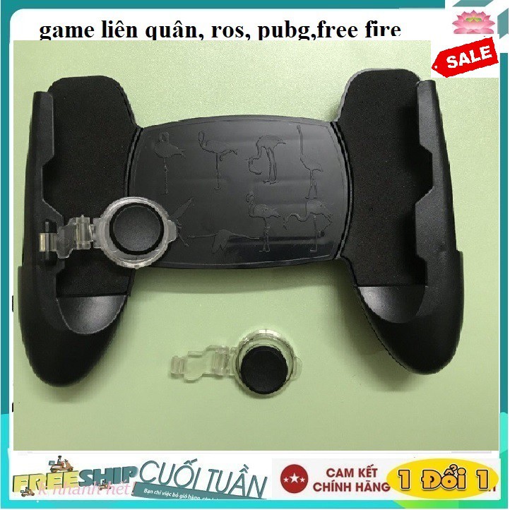 Portable Gamepad- Bộ Tay cầm game và 2 nút Joystick chơi Liên Quân Mobile