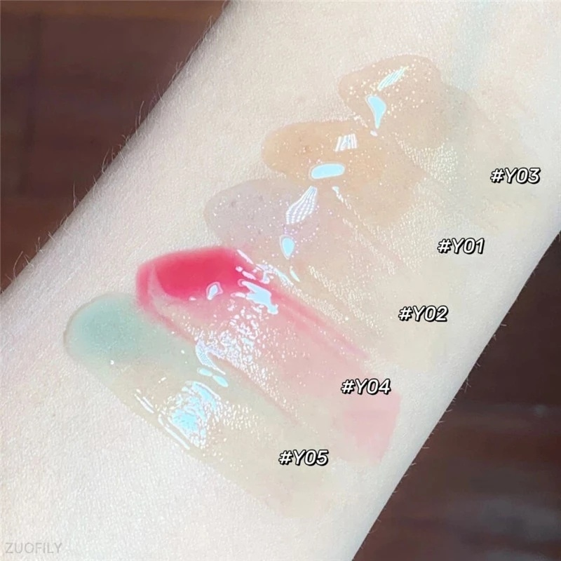 1 Son Bóng Dạng Lỏng Chống Thấm Nước Và Mồ Hôi Không Dính Cốc Màu Trong Suốt Tự Nhiên