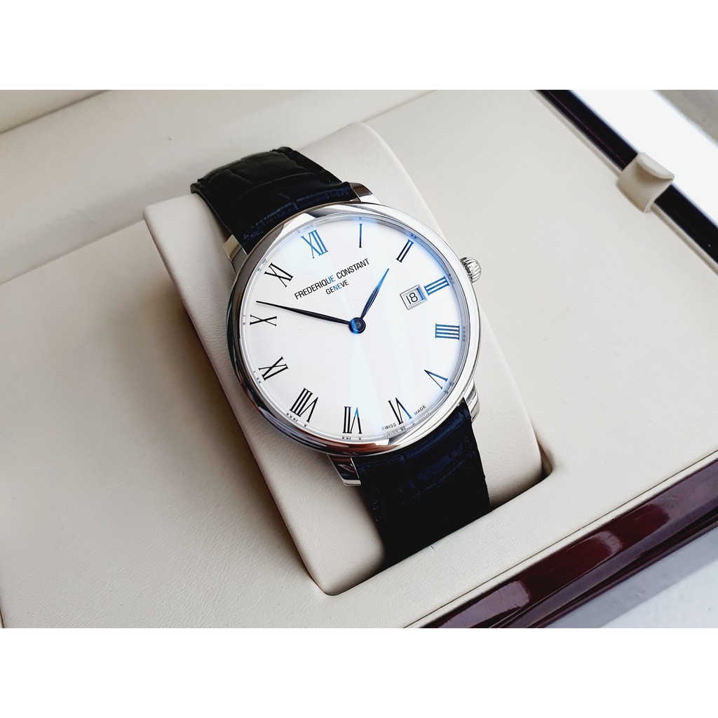 Đồng hồ nam chính hãng Frederique Constant FC-306MR4S6 thuộc dòng Slimline - Máy cơ Automatic - Kính Sapphire