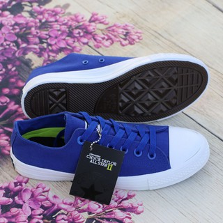 Giày Ck 2 Xanh Nhạt Nam Cổ Thấp