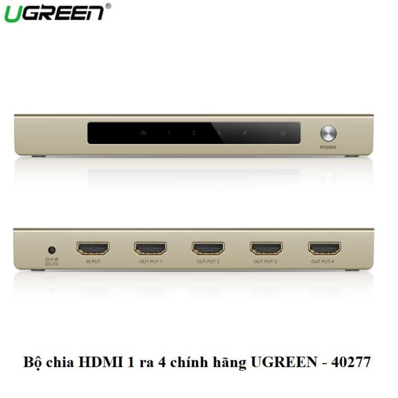 Bộ Chia HDMI 1 Ra 4 Hỗ Trợ 4Kx2K Chính Hãng Ugreen 40277