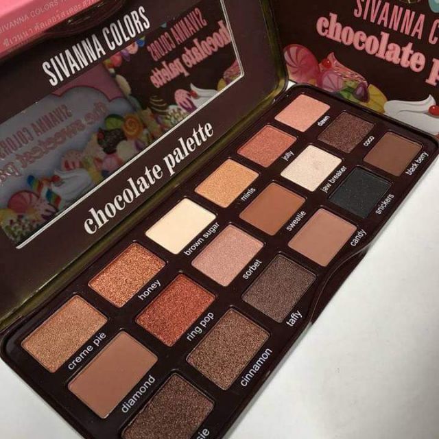 Bảng mắt sivanna 18 ô