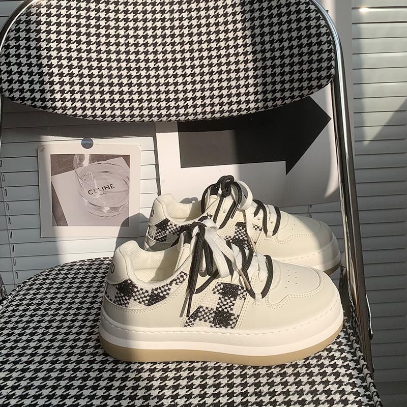 Giày Thể Thao Đế Dày Mũi Tròn Thời Trang Dành Cho Nữ