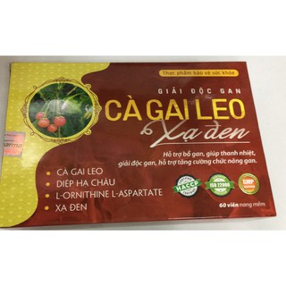 Bổ gan, thanh nhiệt, giải độc gan CÀ GAI LEO