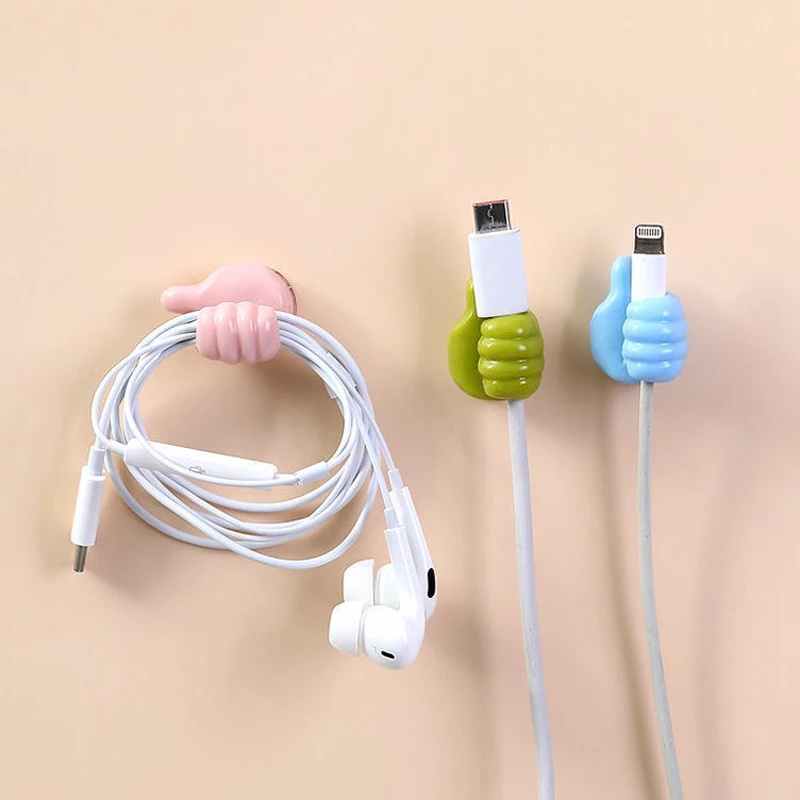 Móc Treo Đồ Gắn Tường Hình Ngón Tay Sáng Tạo Tiết Kiệm Không Gian Chống Thấm Nước Tiện Dụng Cho Nhà Tắm/ Nhà Bếp