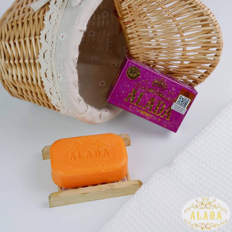 01 Xà Phòng Dưỡng Trắng Da Giảm Thâm/Nám ALADA Thái Lan 160gram