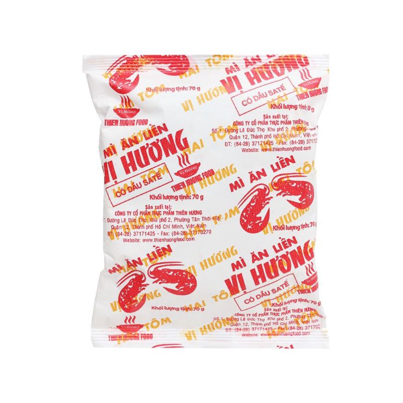 MÌ ĂN LIỀN THƯƠNG HIỆU VỊ HƯƠNG - LỐ 5 GÓI