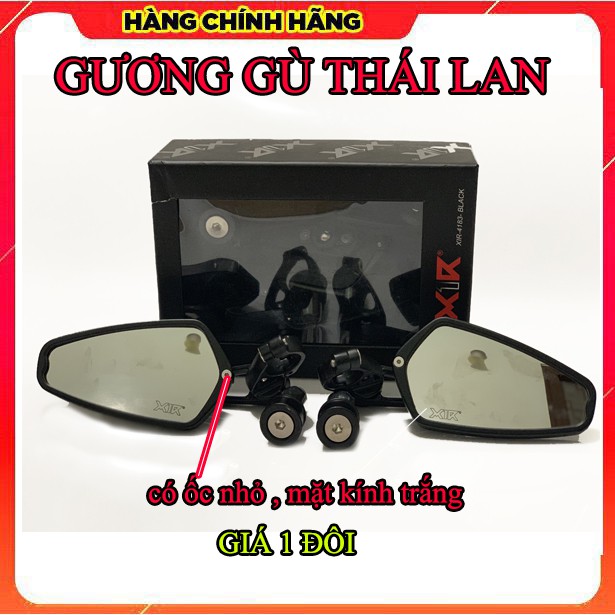 GƯƠNG GÙ THÁI LAN KIỂU X1R ( MẶT KÍNH TRẮNG)- GIÁ 1 ĐÔI