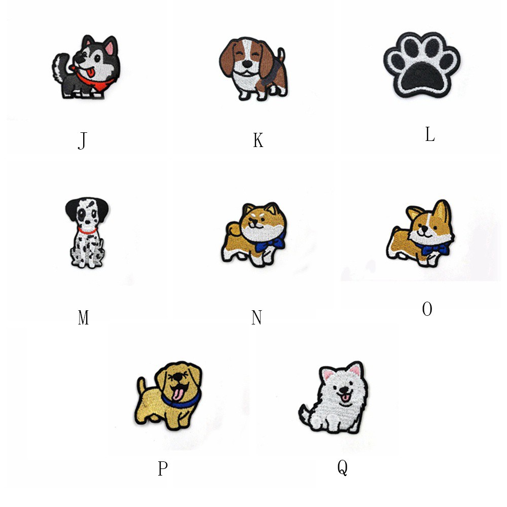 Miếng Vá Quần Áo Hình Chú Chó Corgi Taylor1 Dễ Thương Diy