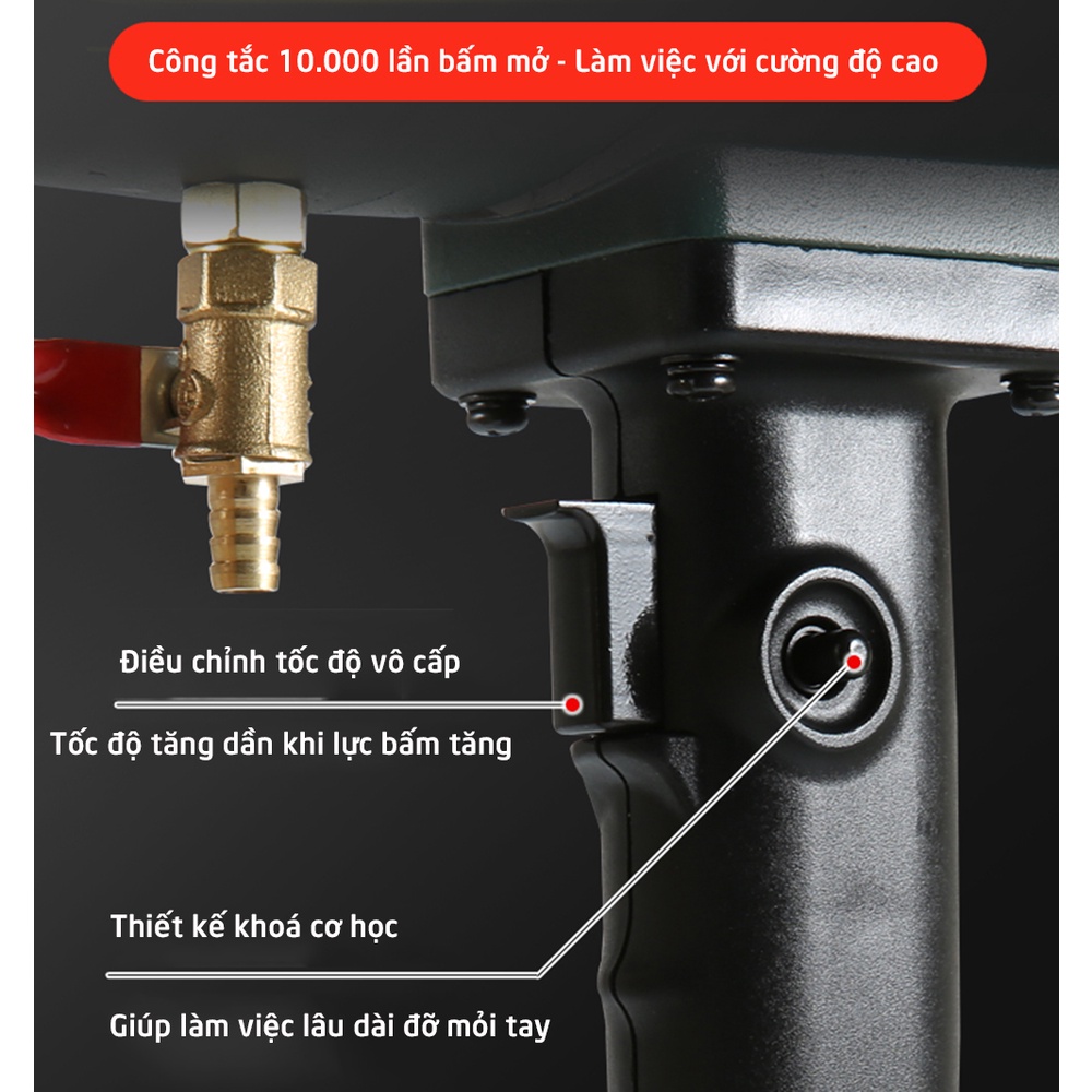 Máy khoan rút lõi bê tông Kaibang K6168A - Công suất 2300W - Khoan lỗ Max 200mm - Hàng chính hãng - Bảo hành 6 tháng