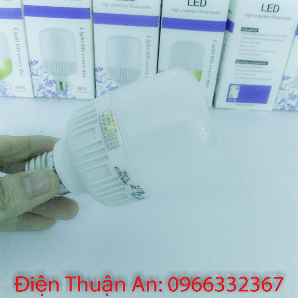 BÓNG ĐÈN LED TRỤ 10W SIÊU TIẾT KIỆM ĐIỆN - SÁNG NHẤT SHOPEE