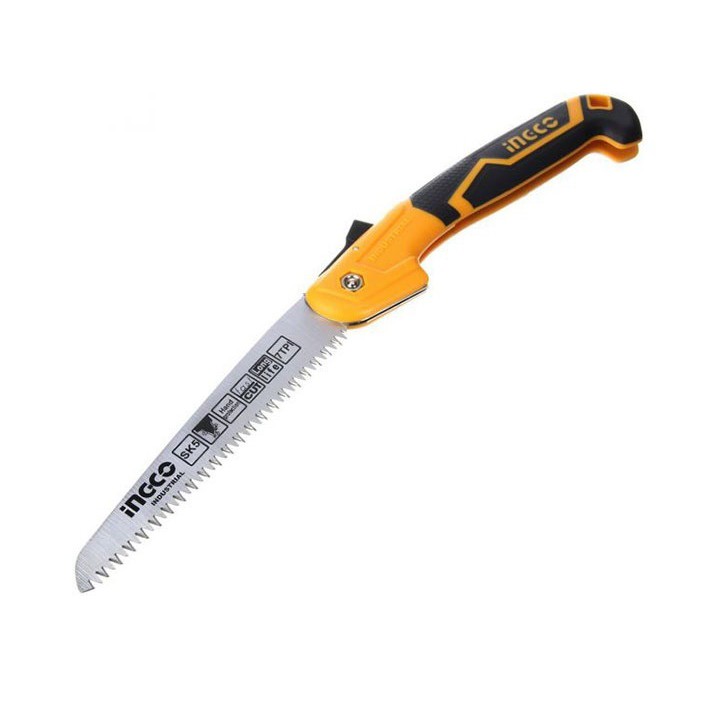 [INGCO] Cưa Cắt Cành Tỉa Cây Dạng Xếp 7inch 180mm Thép SK5 Folding Saw INGCO HFSW1808