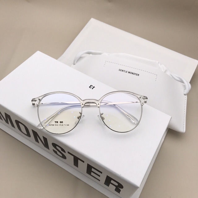 Kính gọng Mắt Tròn Nửa viền UNISEX - NVU2736 | BigBuy360 - bigbuy360.vn