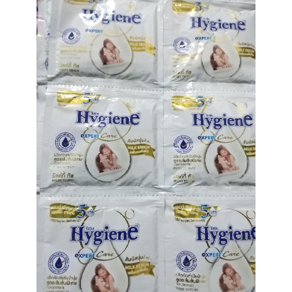 12 Gói Nước xả vải đậm đặc hygiene.( nhiều màu)